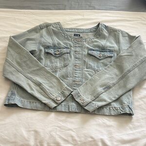 GAP Light Blue Casual Denim Jacket size L